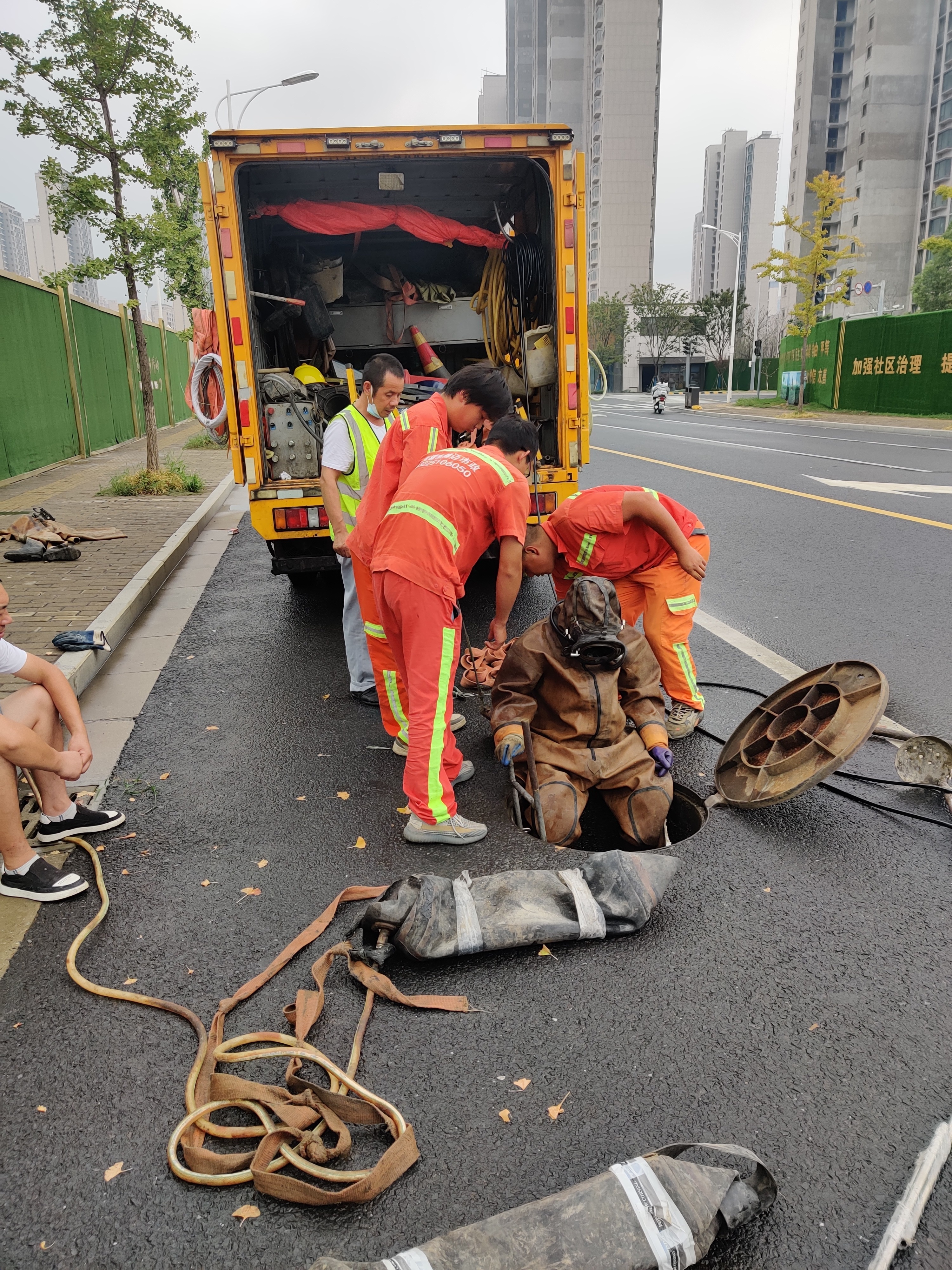 專業蛙人潛水封堵氣囊
